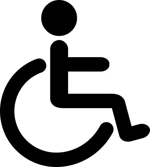 wheelchair disability pictogram