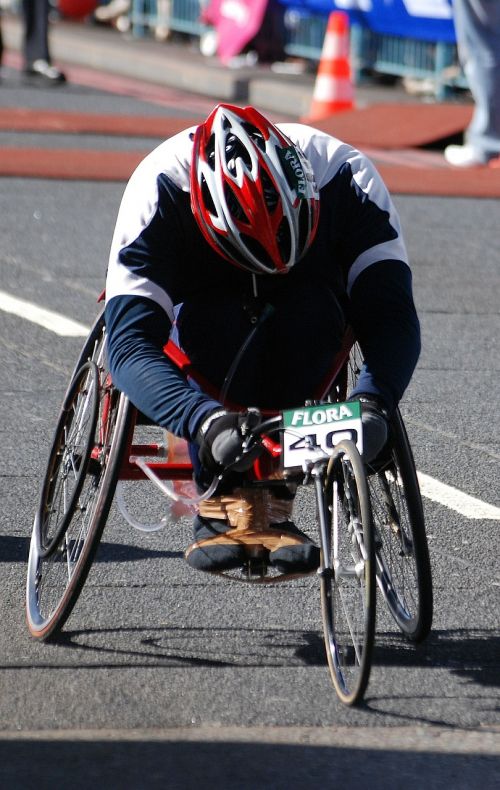 wheelchair disabled man
