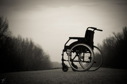 wheelchair lonely physical
