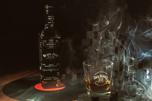 whisky  jack  bottle