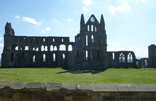 whitby abbey  monastery  architecture
