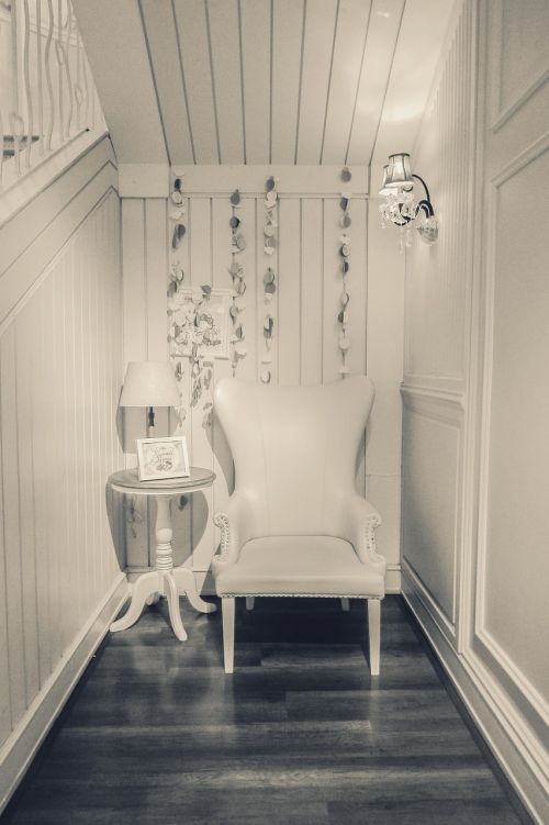 white chair furniture