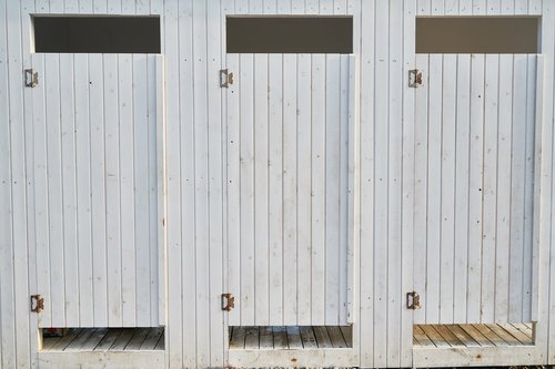 white  wood-fibre boards  door