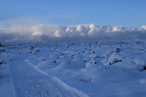 white  blue  iceland