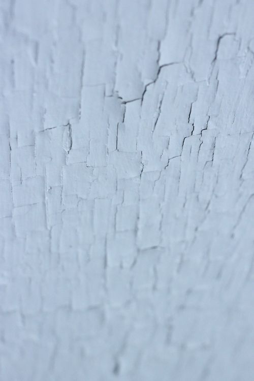 white paint chipped