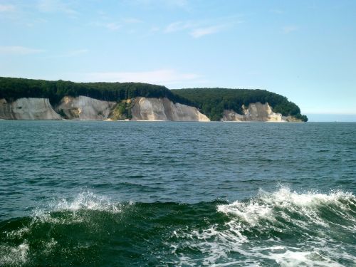 white cliffs rock nature