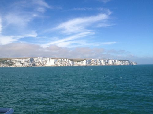 white cliffs england coast