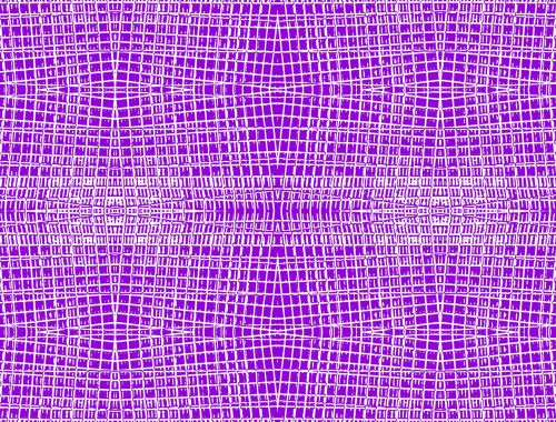 White Grid Pattern With Purple