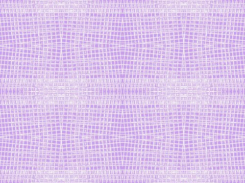White Grid With Lavender