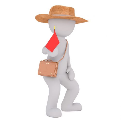 white male 3d model isolated