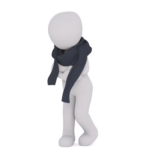 white male 3d man isolated