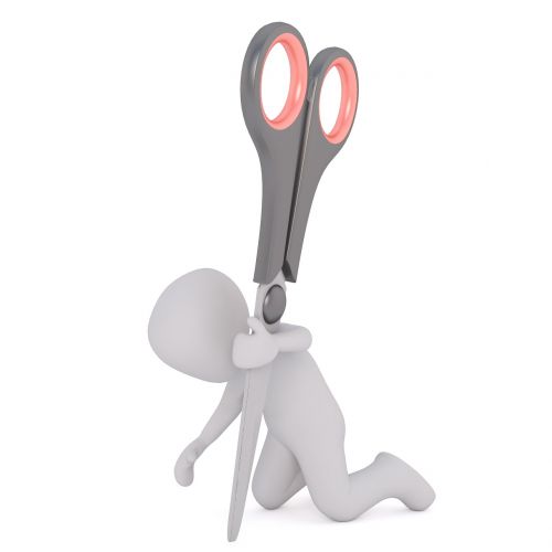 white male 3d model isolated