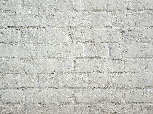 White Painted Brick Wall