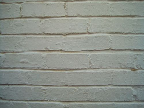 White Painted Brick Wall