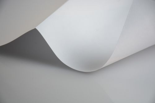 white paper shapes empty