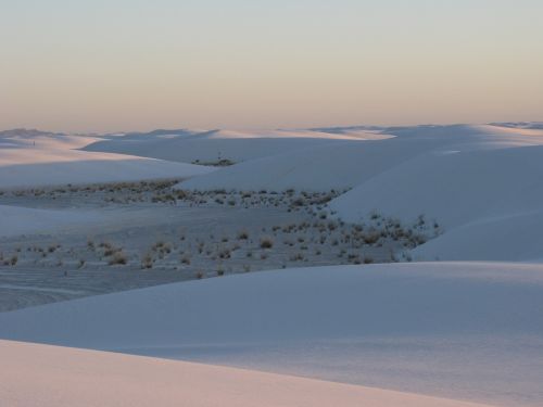 white sands desert dunes