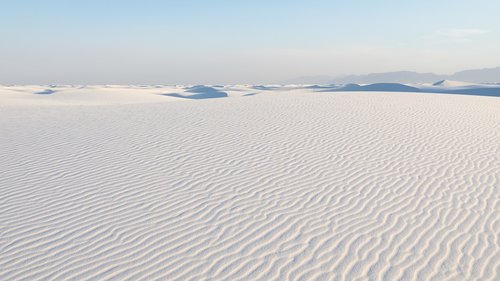 white sands  nm  evening light 2