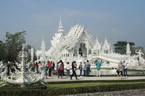 white temple  thailand  beautiful