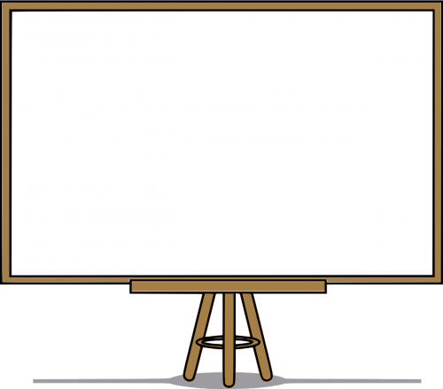 whiteboard white board blank