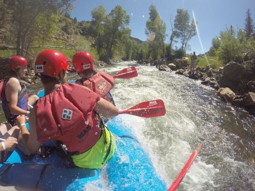 whitewater rafting river