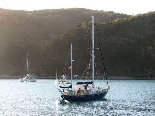 whitsunday islands queensland sailing