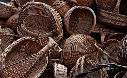 wicker wooden traditional
