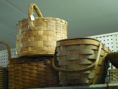 wicker baskets natural