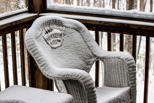 wicker chair porch chair