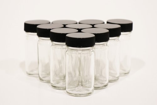wide mouth  glass  jars
