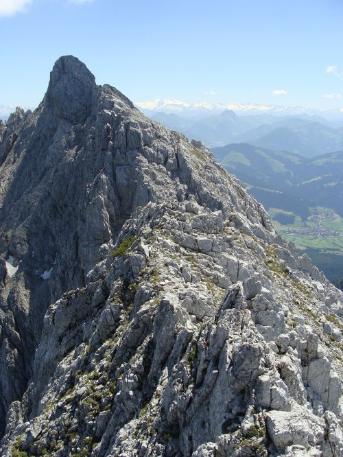 wilder kaiser mountain peak