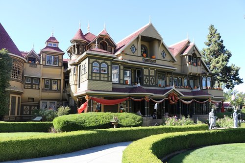 winchester mystery house  san jose  greens