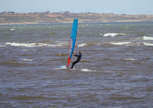 wind  surfer  ocean