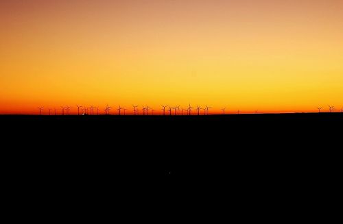 wind wind farm landscape