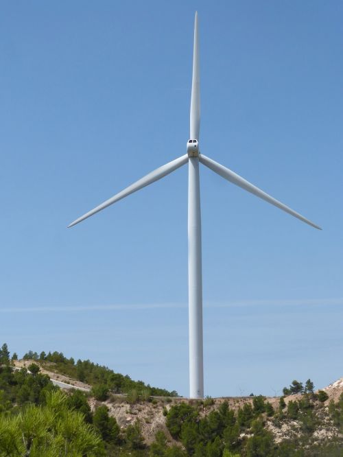 wind farm windmill wind turbine