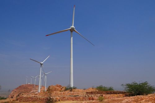 wind farm wind turbine electricity