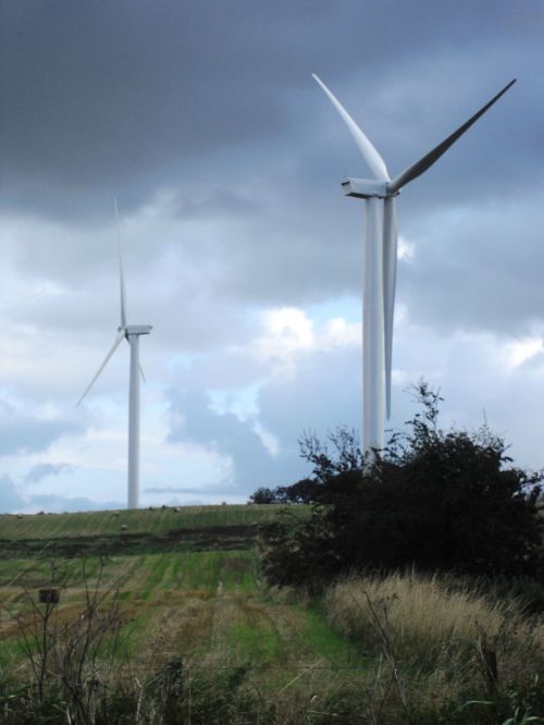wind farm wind turbines renewable