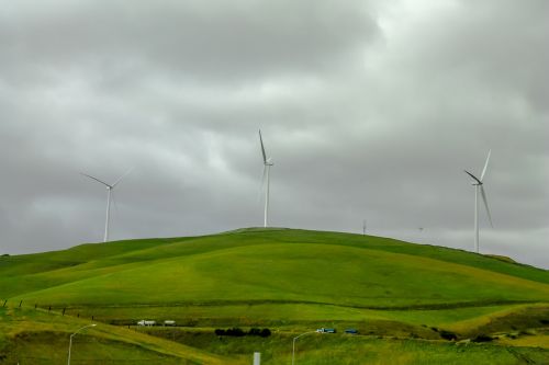 wind mills hills mill