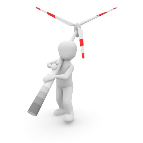 wind power alternative energy pinwheel