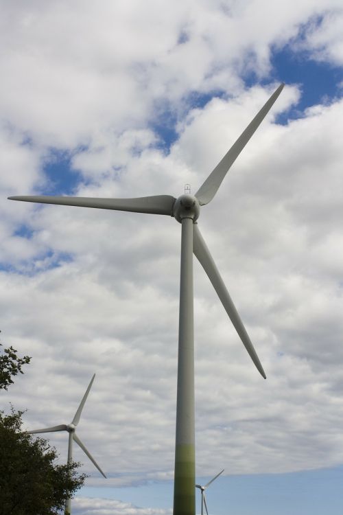 wind power pinwheel sky