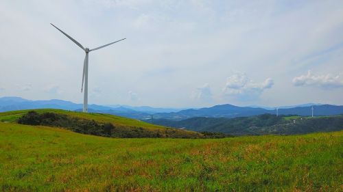 wind power generator daegwallyeong windmill