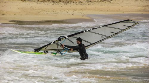 wind surfing sport extreme