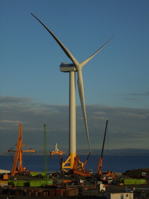 wind turbine offshore industrial
