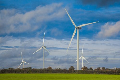 wind turbines england power