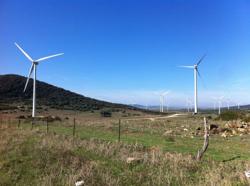 wind turbines spain wind power
