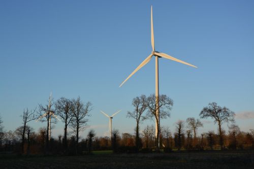 wind turbines site wind