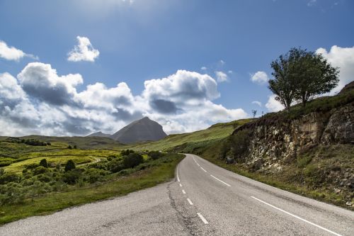 Winding Country Road