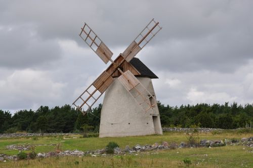 windmill mill gotland