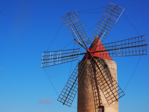 windmill mill wind power