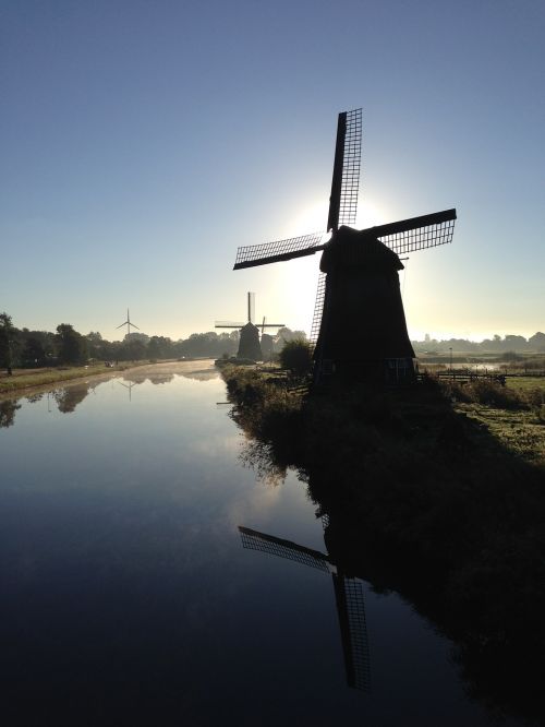 windmill alkmaar holland