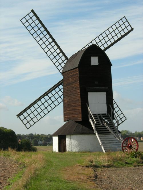 windmill old rural